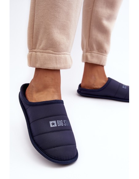 Women's Classic Slippers Navy Big Star KK274601