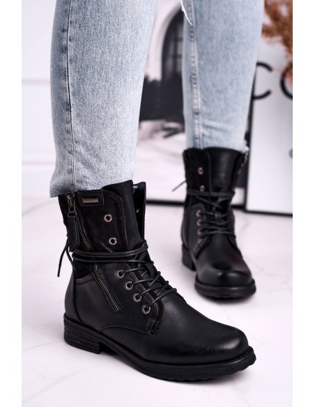 Women's Boots Black Perfecto