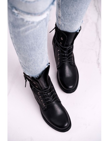 Women's Boots Black Perfecto