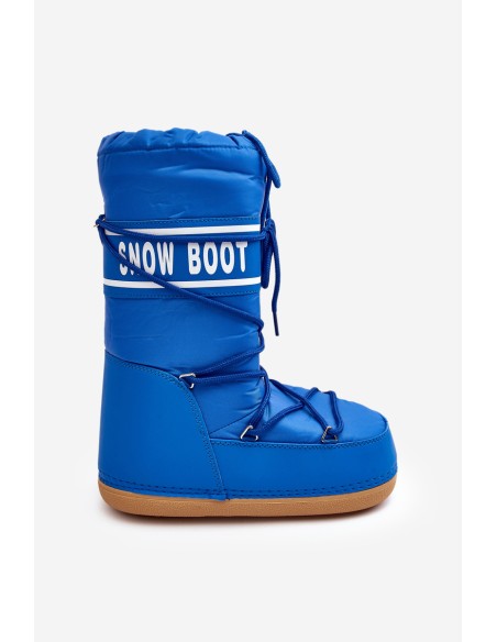 Women's High Snow Boots Blue Venila