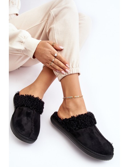 Women's Quilted Slippers Inblu EK000010 Black