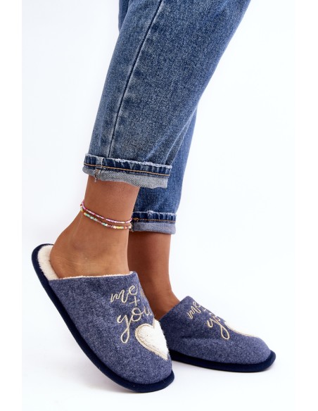 Klasikinės moteriškos šlepetės su flisiniu pamušalu, rožinės spalvos Mabira