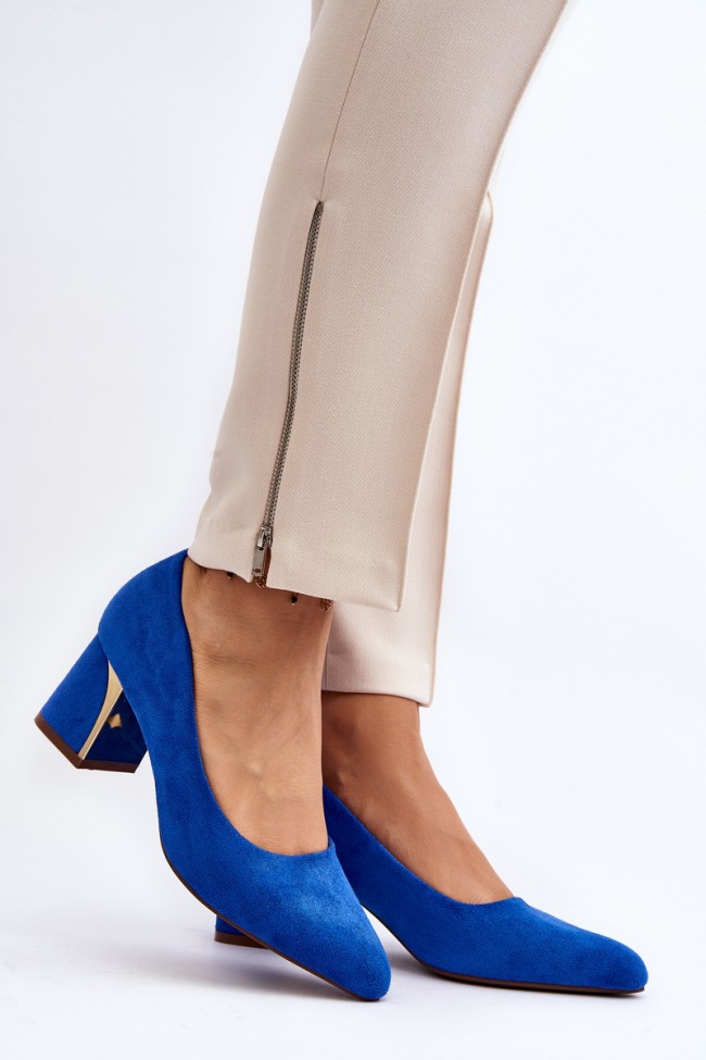 Blue Stelloria High Heel Pumps