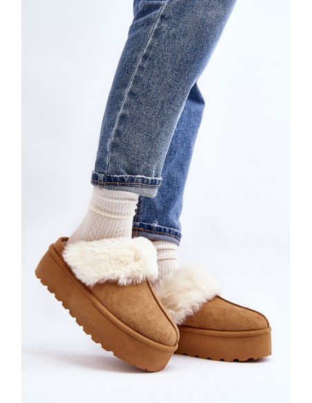 Women's snow boots with a thick sole Camel Starlyn