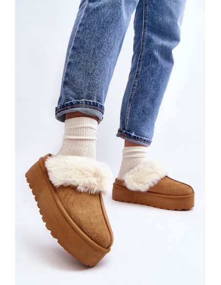 Women's snow boots with a thick sole Camel Starlyn