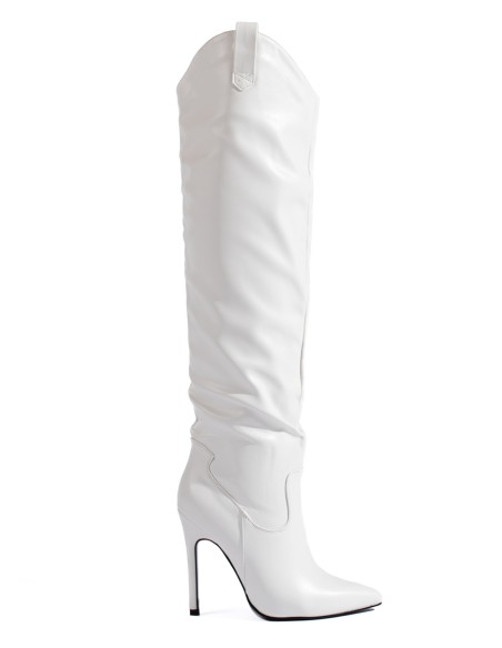 Shelovet moteriški balti aukštakulniai aulinukai