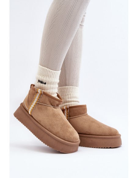 Sniego batai ant platformos