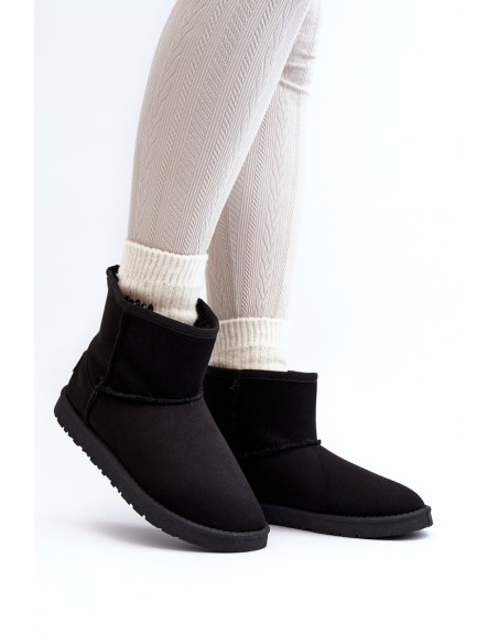 Moteriški ugg tipo batai juodos spalvos