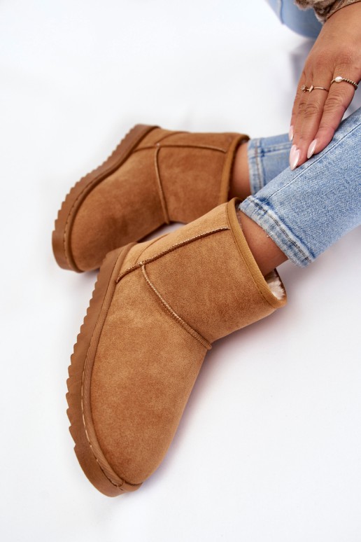 Women's Warm Snow Boots Bright brown Virgina