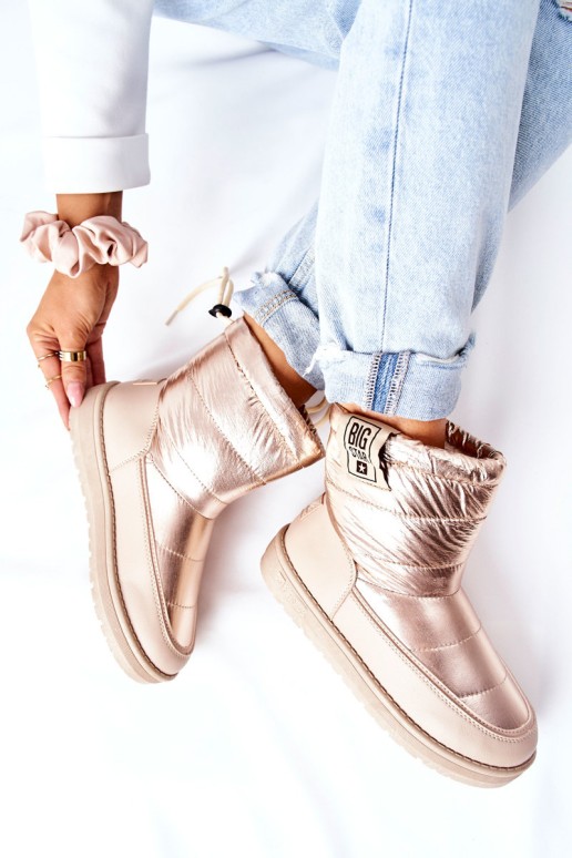 Women's Snow Boots Big Star II274121 Beige