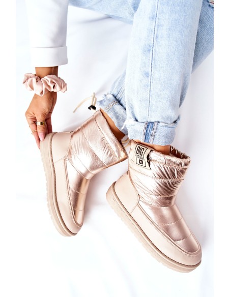Women's Snow Boots Big Star II274121 Beige