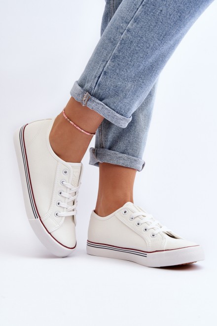 Women's Sneakers Made of Eco Leather White Lirean 2