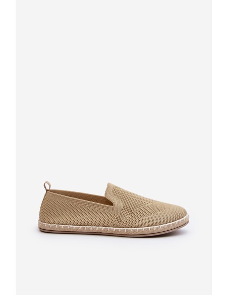 Women's Beige Slip-On Espadrilles Harmonie