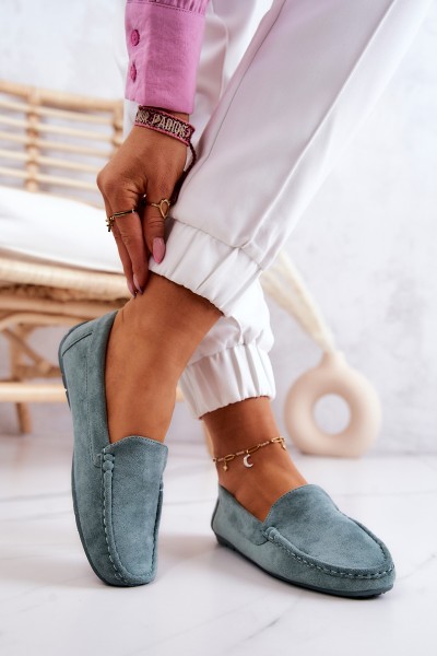 Women s Loafers Suede Mint Morreno 2