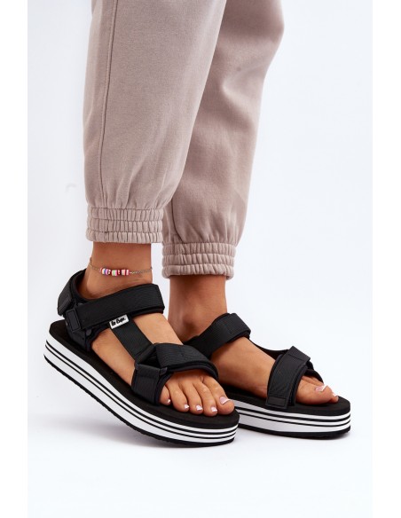 Women's Platform Sandals Lee Cooper LCW-24-05-2753L Black