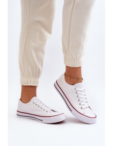 Women's Classic Sneakers Black and White Ecoma