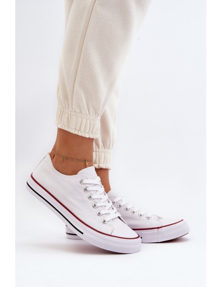 Women's Classic Sneakers Black and White Ecoma