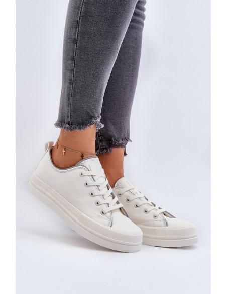 Women's Platform Trainers Big Star LL274A177 White