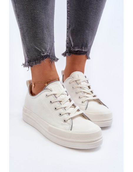 Women's Platform Trainers Big Star LL274A177 White