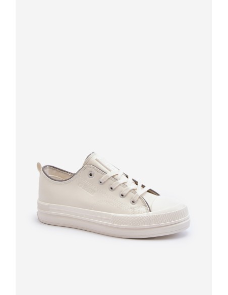 Women's Eco Leather Sneakers Big Star NN274847 White