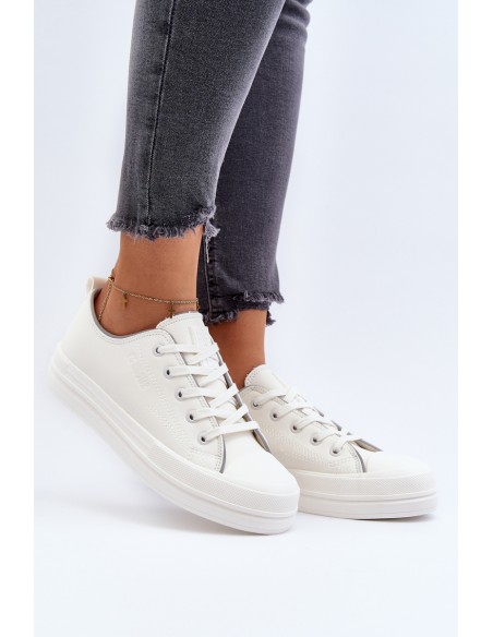 Women's Eco Leather Sneakers Big Star NN274847 White