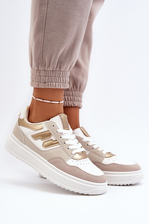 Women's Low Sneakers Beige Regines