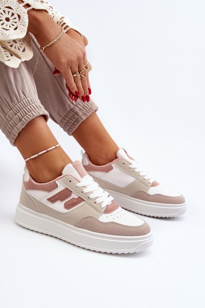 Women's Low Sneakers Beige Regines