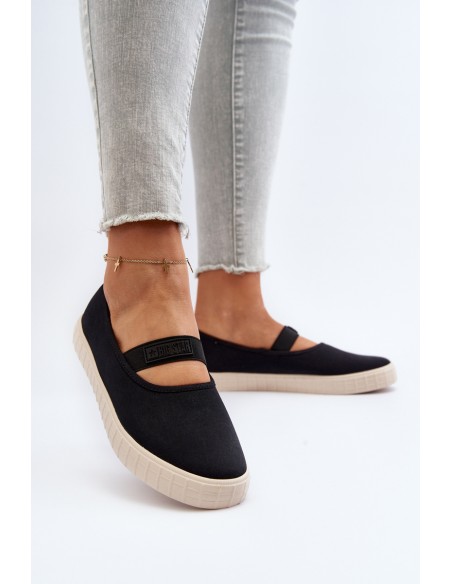 Women's Slip-on Sneakers Big Star LL274200 Black