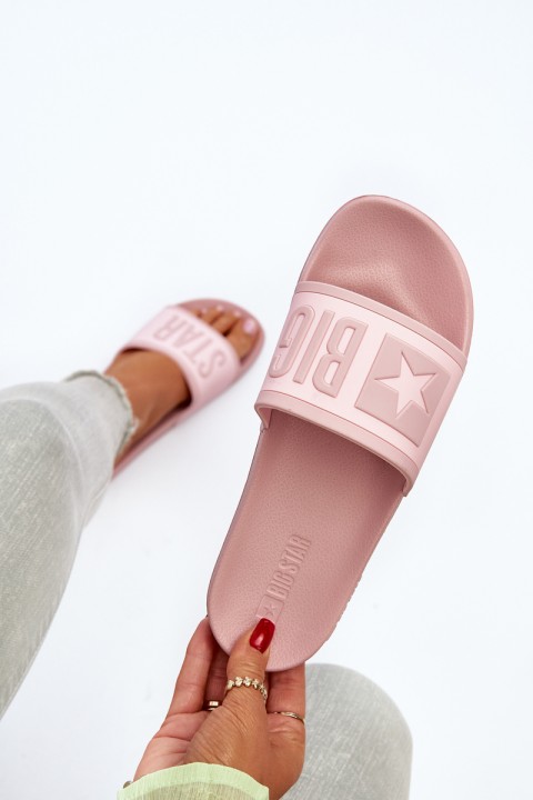 Women's Slippers Big Star NN274A647 Pink
