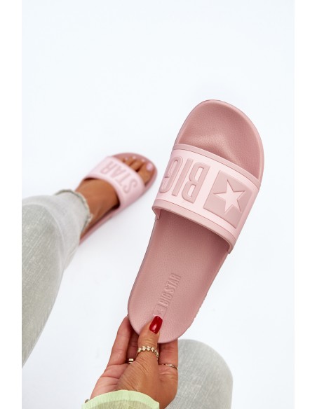 Women's Slippers Big Star NN274A647 Pink