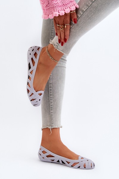 Moteriškos guminės balerinos