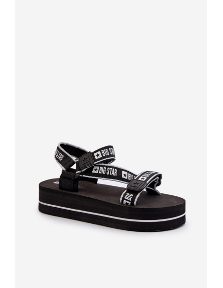 Women's Platform Sandals Big Star NN274A525 Black