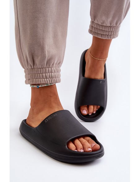 Light Women's Flip Flops Big Star NN274A042 Black