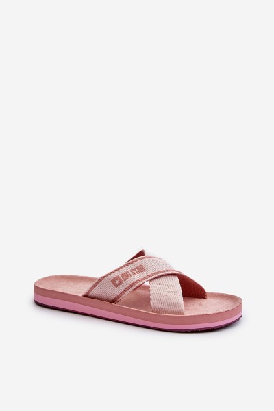 Women's Flip Flops Big Star NN274A058 Pink 2