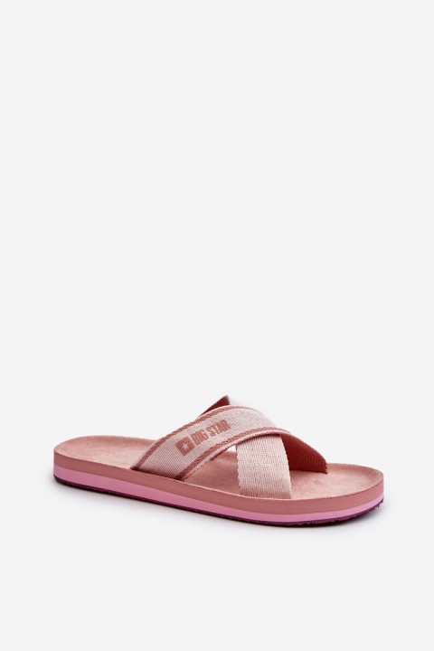 Women's Flip Flops Big Star NN274A058 Pink