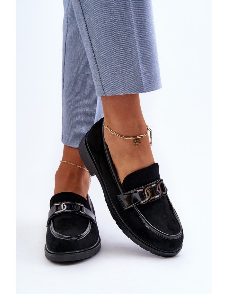 Women's Suede Moccasins S.Barski HY3350A