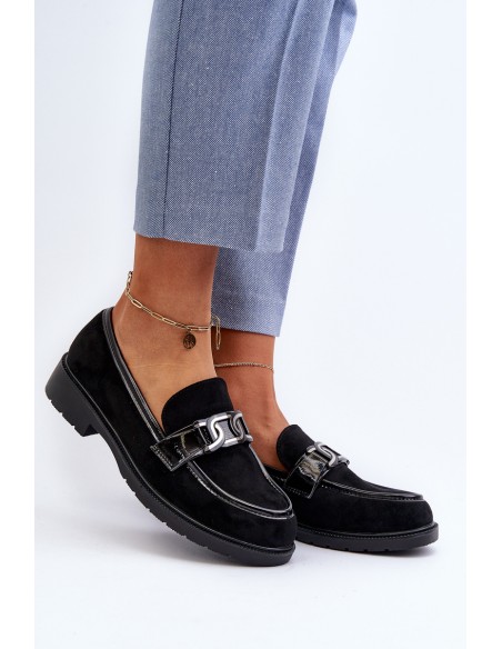 Women's Suede Moccasins S.Barski HY3350A