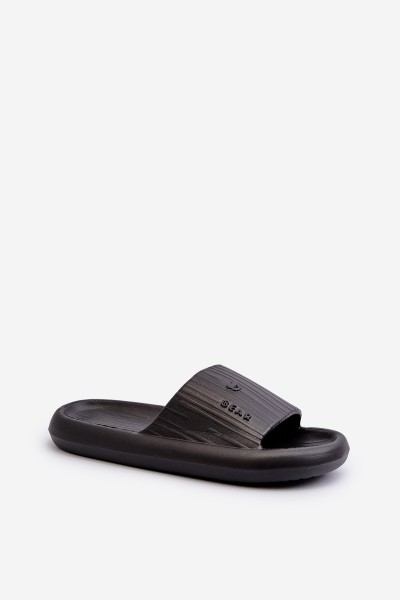 Women's Lightweight Black Foam Slides Fenicva 2