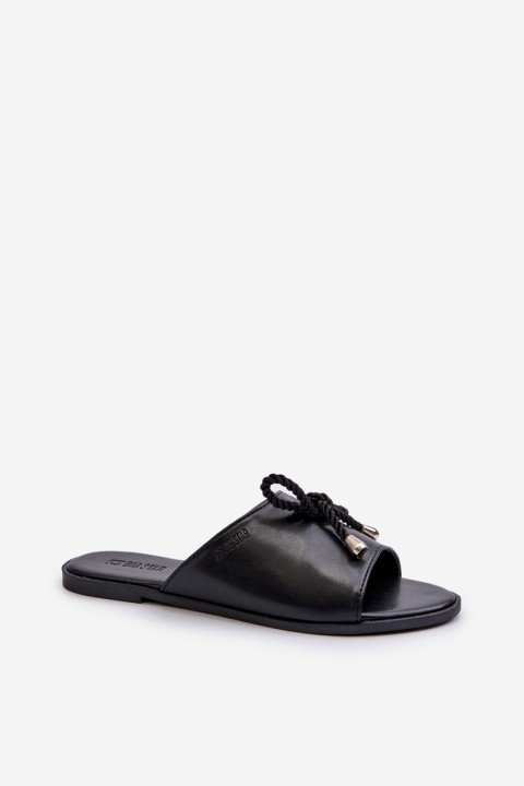 Women's Eco Leather Sandals Big Star NN274066 Black