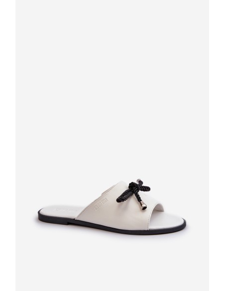 Women's eco leather sandals Big Star NN274067 White