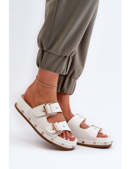 Women's Platform Sandals Big Star NN274081 White