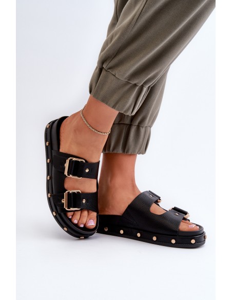 Women's Platform Sandals Big Star NN27402 Black