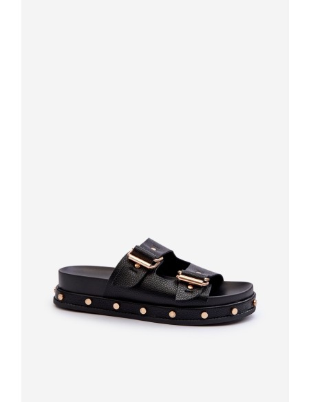 Women's Platform Sandals Big Star NN27402 Black