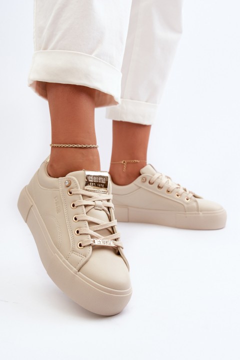 Women's Sneakers Big Star NN274210 Beige