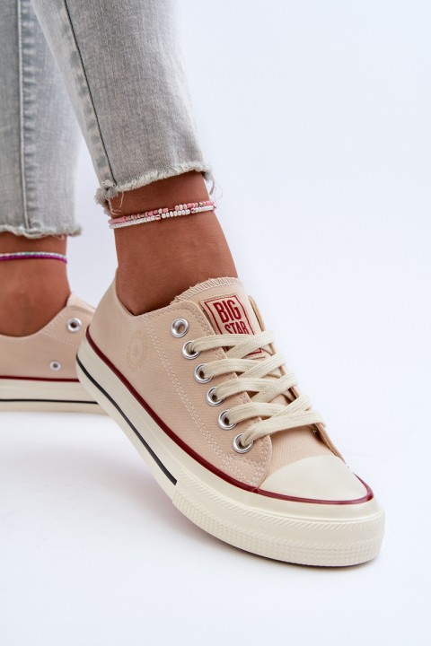 Low Women's Sneakers Big Star NN274272 Beige