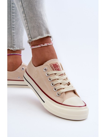 Low Women's Sneakers Big Star NN274272 Beige