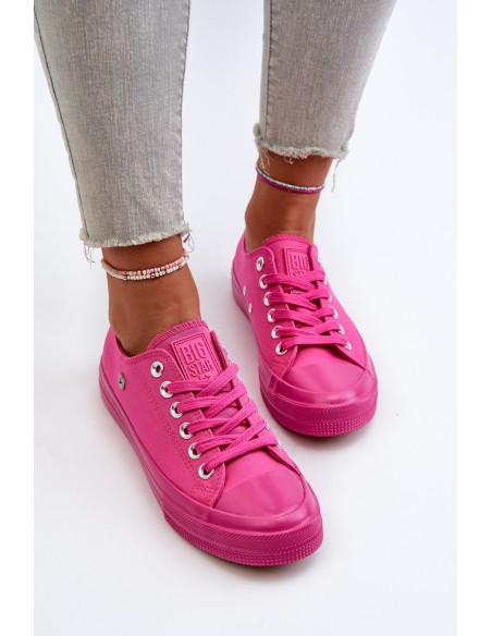 Classic Women's Sneakers Big Star NN274290 Fuchsia