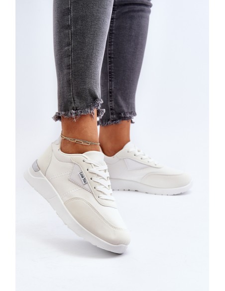 Women's White Sports Sneakers Vovella