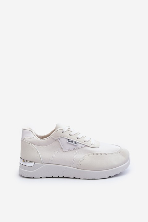 Women's White Sports Sneakers Vovella
