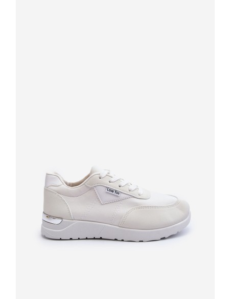 Women's White Sports Sneakers Vovella
